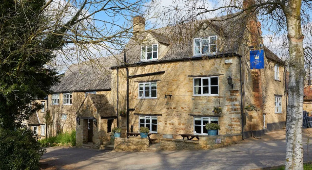 The Crown Inn, Church Enstone, Забронировать Отель Чиппинг-Нортон Оксфордшир