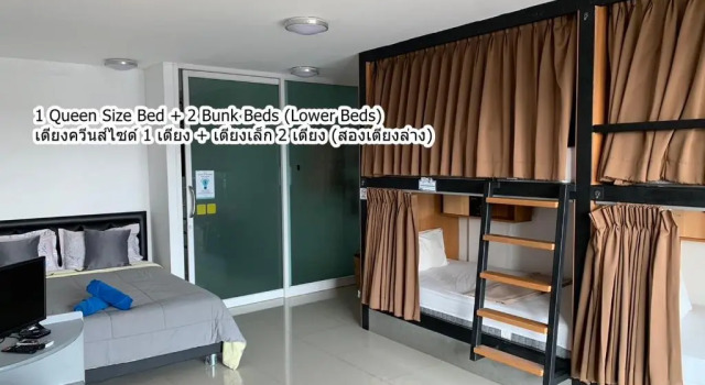 Одноместный номер Standard HOMEY-Sleepy Don Mueang Airport Hostel
