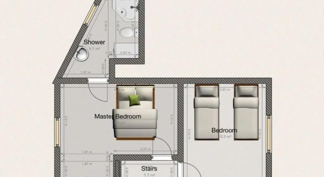 Коттедж с 2 комнатами The Manifold Inn Hotel