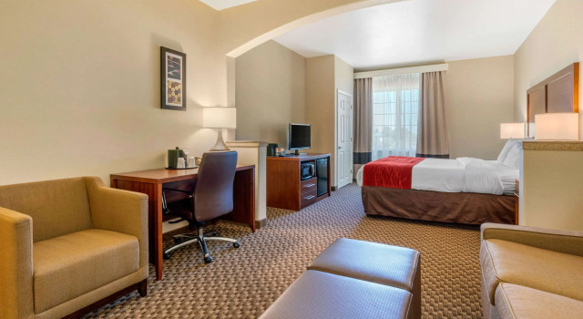 Двухместный люкс Comfort Inn & Suites Galt - Lodi North