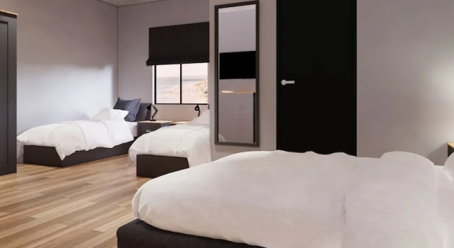 Четырёхместный номер Standard с видом на парк Woodhouse Hotel