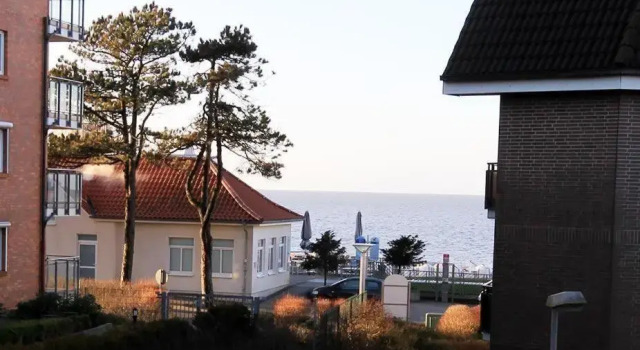Апартаменты Ferienwohnung-46-mit-Meerblick-Residenz-Meeresbrandung-Duhnen