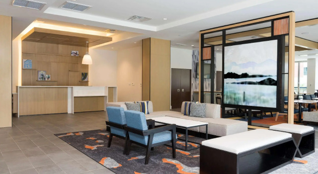 Люкс с кухней c 1 комнатой Hyatt House Austin/Downtown