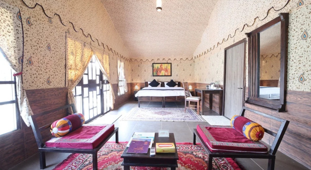 Коттедж Premium Praveg Tent City Narmada, Statue of Unity