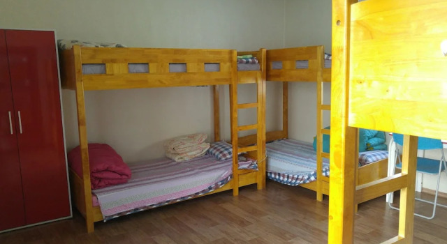 Кровать в общем номере (женский номер) Masan - Guest House Rhizome - Hostel
