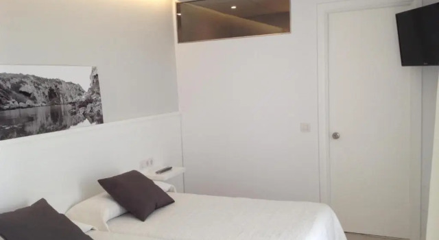 Standard Kahden hengen huone puutarhanäkymä Hostal La Palma