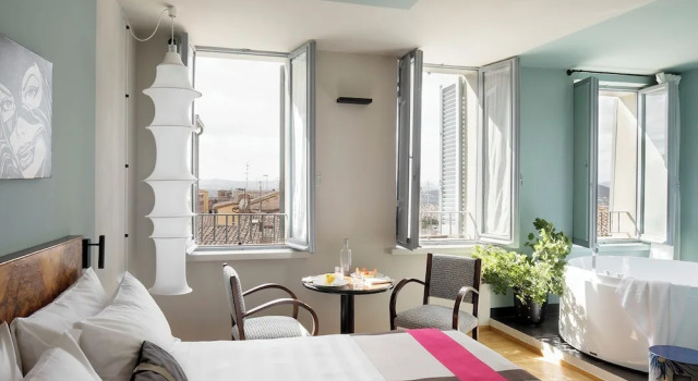 Standard- dobbelt værelse med landudsigt Hotel Priori Secret Garden