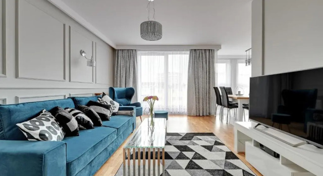 Апартаменты Superior с 2 комнатами Blue Mandarin Apartments - Szafarnia