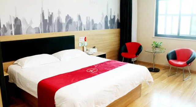 Двухместный номер Standard Thank Inn Chain Hotel Hebei Shijiazhuang Xingtang Town North Yongchang Road