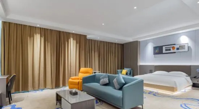 Люкс Executive Haiyi Fino Hotel Jingmen People's Wanfu International Trade City Branch