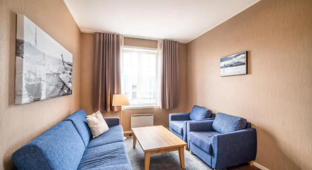 Двухместный номер Deluxe с видом на море Finnøy Bryggehotell - by Classic Norway Hotels