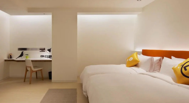 Standardowy trzyosobowy pokój Hotel 7 Taichung