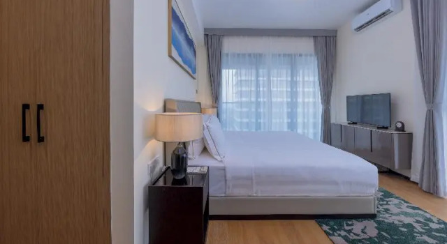 Люкс с 3 комнатами с балконом Апарт-отель Pan Pacific Serviced Suites Nairobi