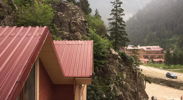 Апартаменты с 2 комнатами с балконом и с видом на реку Uzungol Soylu Hotel