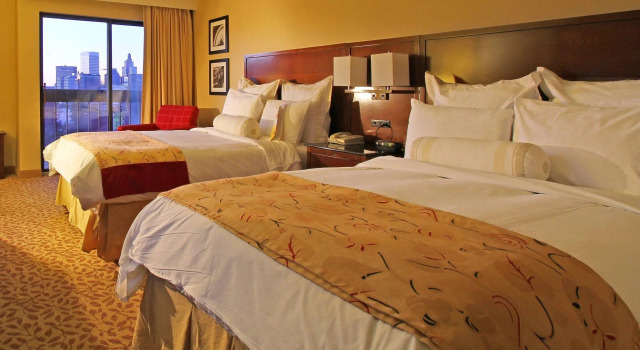 Четырёхместный номер Standard Marriott Providence Downtown