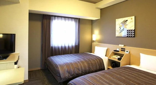 Двухместный номер Standard Hotel Route Inn Toyama Inter