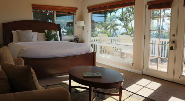 Люкс Deluxe с красивым видом из окна Maui Garden Oasis