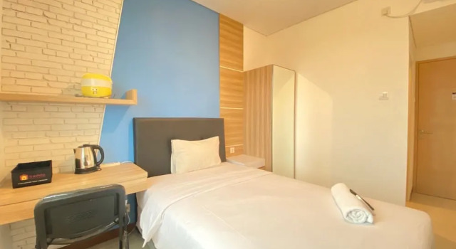 Comfortable Studio Semi Apartment at The Lodge Paskal near BINUS University, Rezervovat Apartmán Bandung Wetan 
