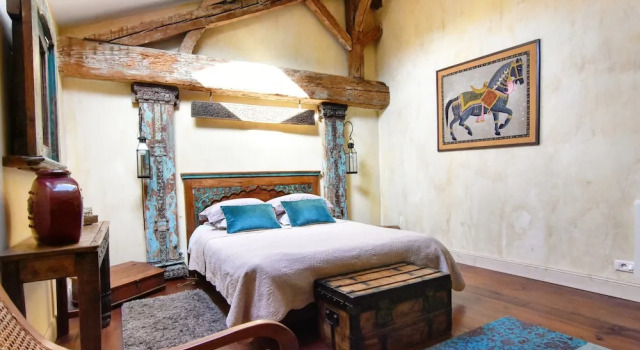 Люкс с 2 комнатами Chambres dhôtes Domaine de Ginouilhac