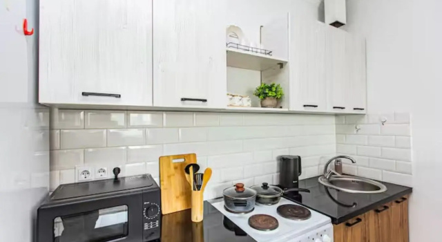 Апартаменты c 1 комнатой с балконом Bayhouse в микрорайоне Аксай 5