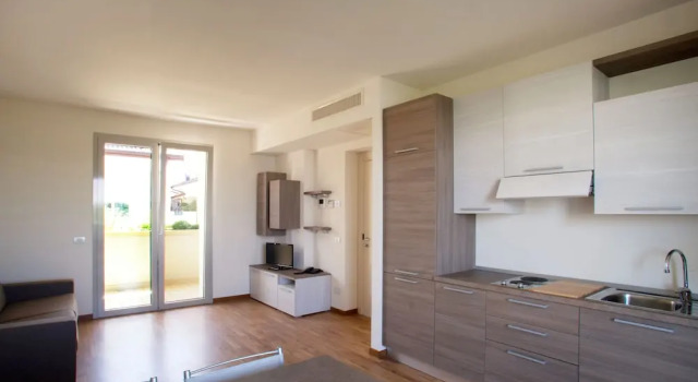 Апартаменты с 2 комнатами с балконом Residence Le Querce