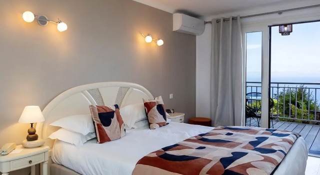 Двухместный номер Standard с видом на море Hôtel Capo Rosso