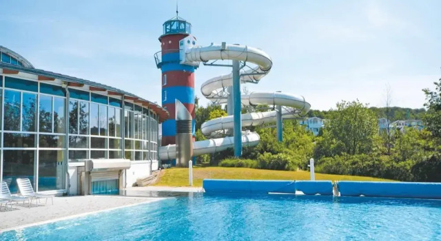 Апартаменты Comfort с 3 комнатами с балконом Apartment in a Lakeside Park in Sellin With a Balcony