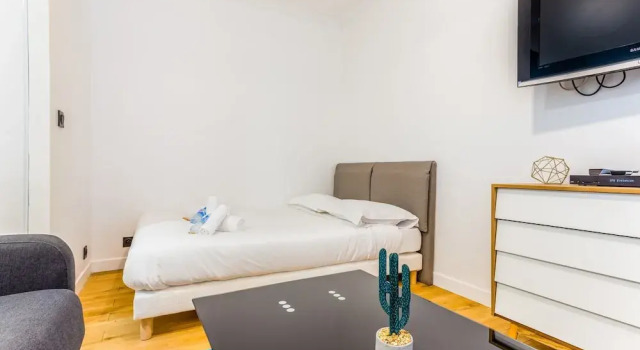Cozy Studio in the Heart of Paris, Забронировать Апарт-отель Апарт-отели Парижа, рядом с Quinze-Vingts Eye Hospital, Апарт-отель