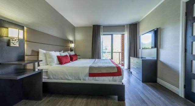 Двухместная студия люкс с видом на воду Ramada by Wyndham Ottawa On The Rideau