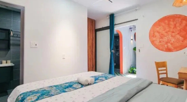 Люкс May Leaf Home 300m to My Khe Beach - 2BR - 6pax