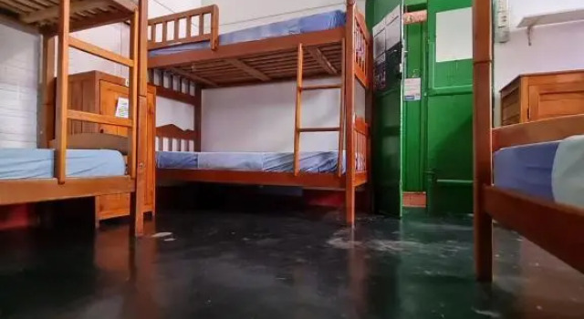 Кровать в общем номере HI Hostel Chapada