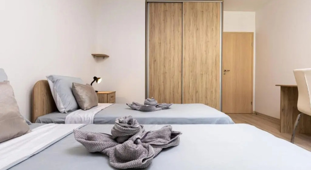Апартаменты Stylish 2BD Apartment with a Nice Cozy Terrace