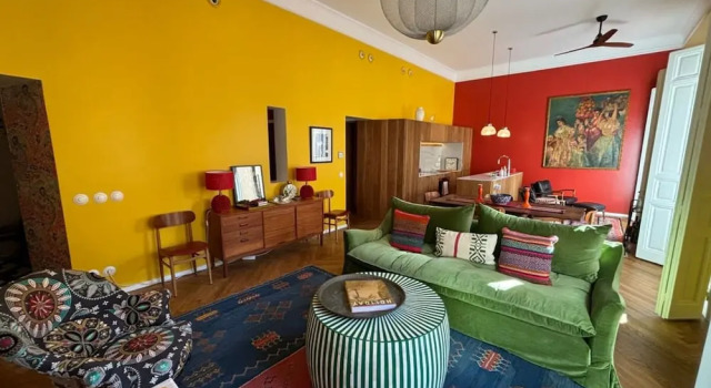 Апартаменты Artsy Gem Colorful 1BR Home in Ant n Mart n
