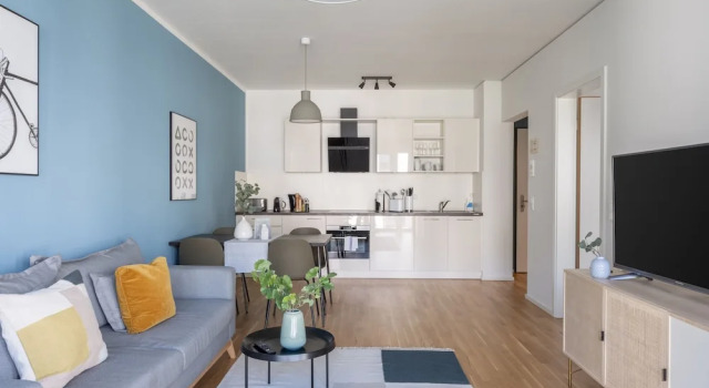 Люкс c 1 комнатой с балконом Limehome Trier Nikolaus-Leis-Straße