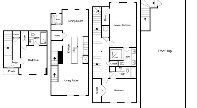 617 27th Avenue N Townhouse 3 Bedrooms 3.5 Bathrooms Townhouse, Забронировать Апартаменты/квартира Нэшвилл Теннесси, рядом с Медицинский колледж Мегарри