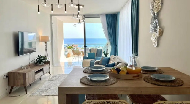 Апартаменты Beautiful Sea & Mountain Views Apartment in Iskele, North Cyprus