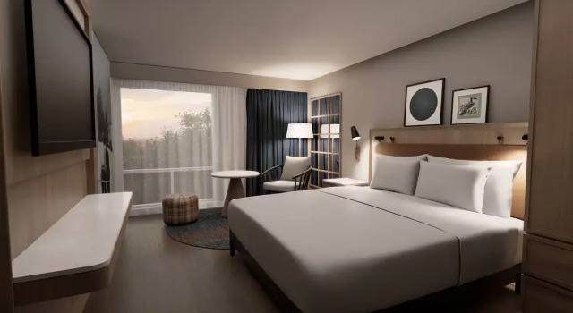 Номер Standard с балконом и с видом на поле для гольфа Mont Gabriel, Sainte-Adèle, a Tribute Portfolio Resort