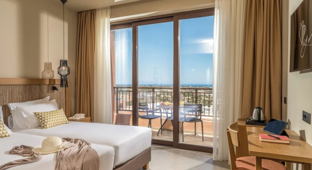 Двухместный номер Standard с видом на море Hotel Pyriá
