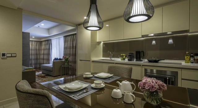 Апартаменты Executive c 1 комнатой с балконом Ascott Sentral Kuala Lumpur