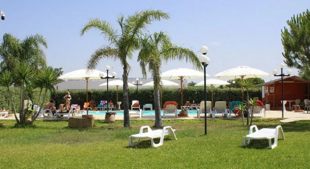 Кровать в общем номере Lilybeo Village - Camping & Residence