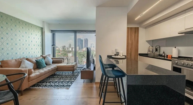 Коттедж The Taman Loft Chic 2BR 2BA in a Condesa