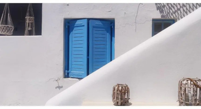 3 bedrooms villa with sea view enclosed garden and wifi at Ios