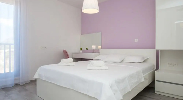 Апартаменты Standard c 1 комнатой с частичным видом на море Apartments Dva Galeba