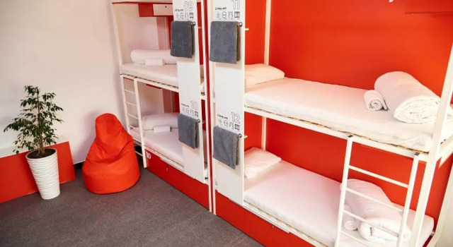 (camerata maschile) letto in camerata Caravan Hostel