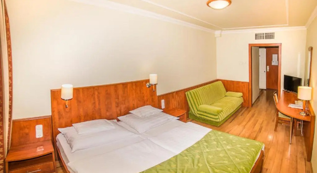 Двухместный номер Standard с балконом Hotel Silver