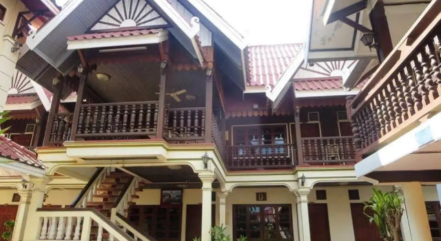 Villa Muong Khong, Book Villa Villaer i Champasak, Villa
