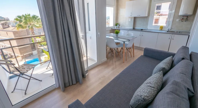 Апартаменты с 2 комнатами с балконом Apartamentos AR Melrose Place