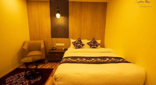 Двухместный номер Deluxe Hotel Rudra View & Spa