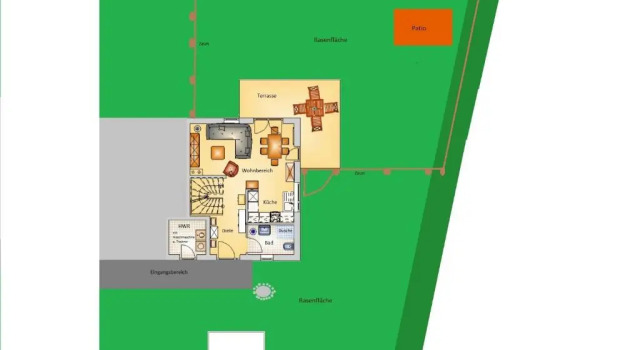 Коттедж с 3 комнатами Reethaus Casa Baltica