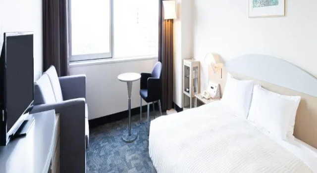 Двухместный номер Deluxe с балконом Kawagoe Prince Hotel